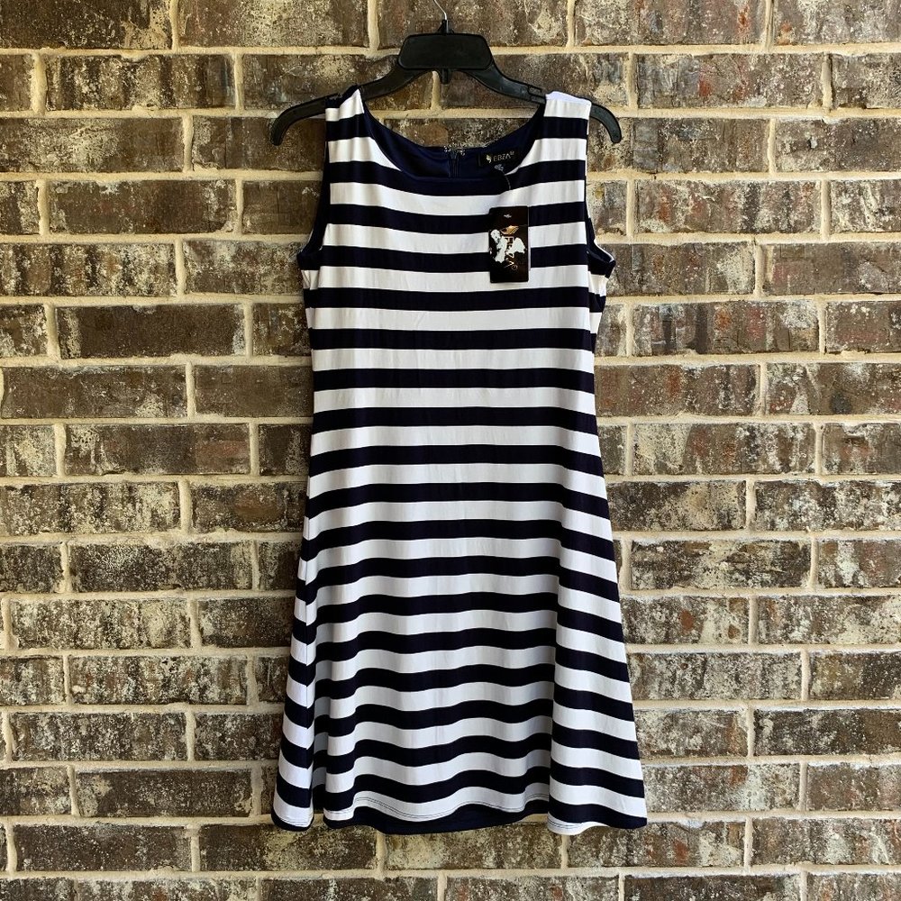 EBZA Women’s Dress Fit & Flare Sleeveless